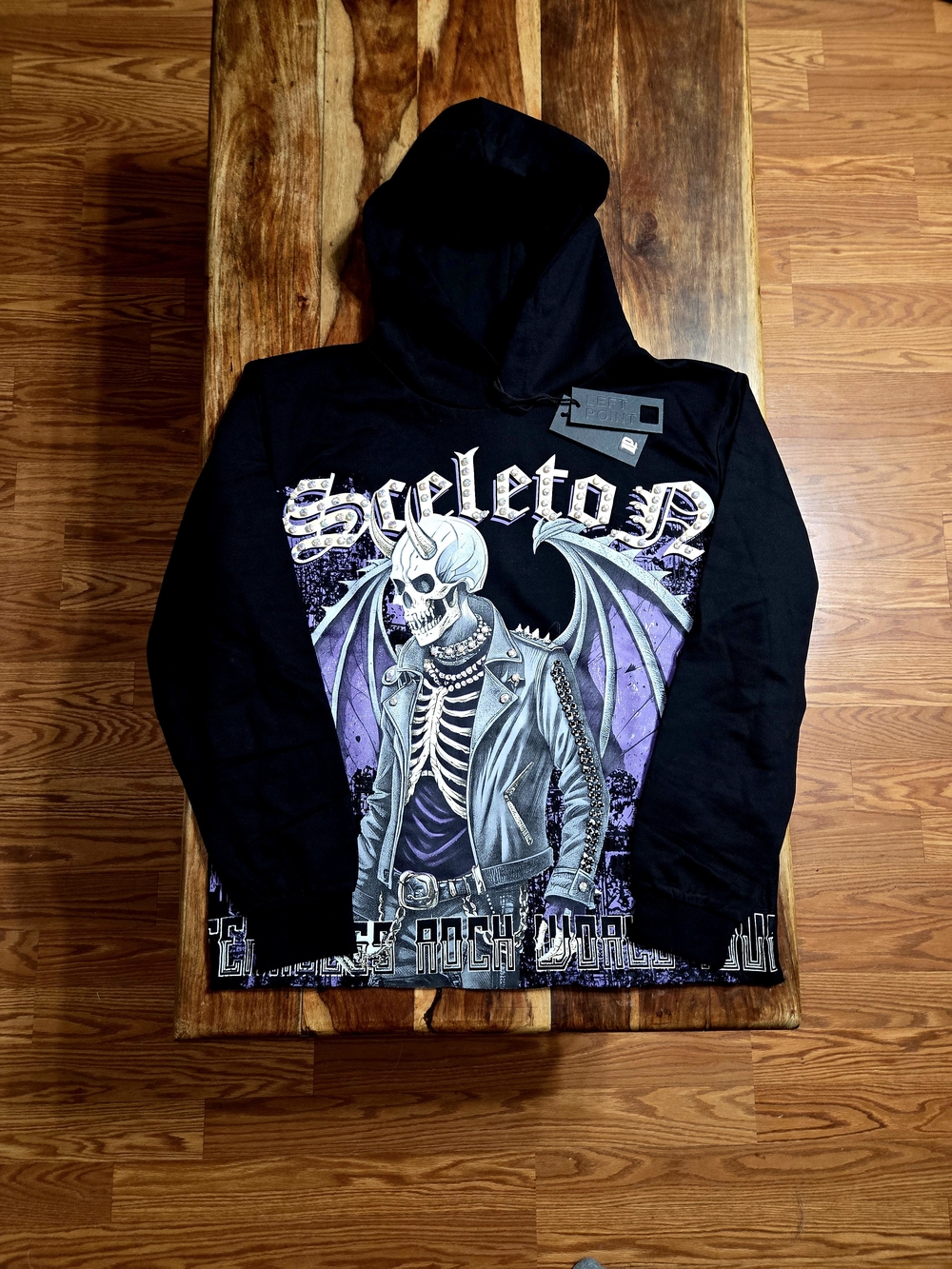 Left Point Italy Men's "Fearless Rock World Tour" Pullover Hoodie